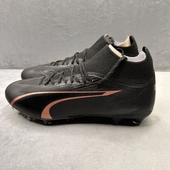 PUMA Ultra Pro FG/AG Mens Size 8.5 Soccer Cleats White Black Copper‎ Rose NEW main image 6